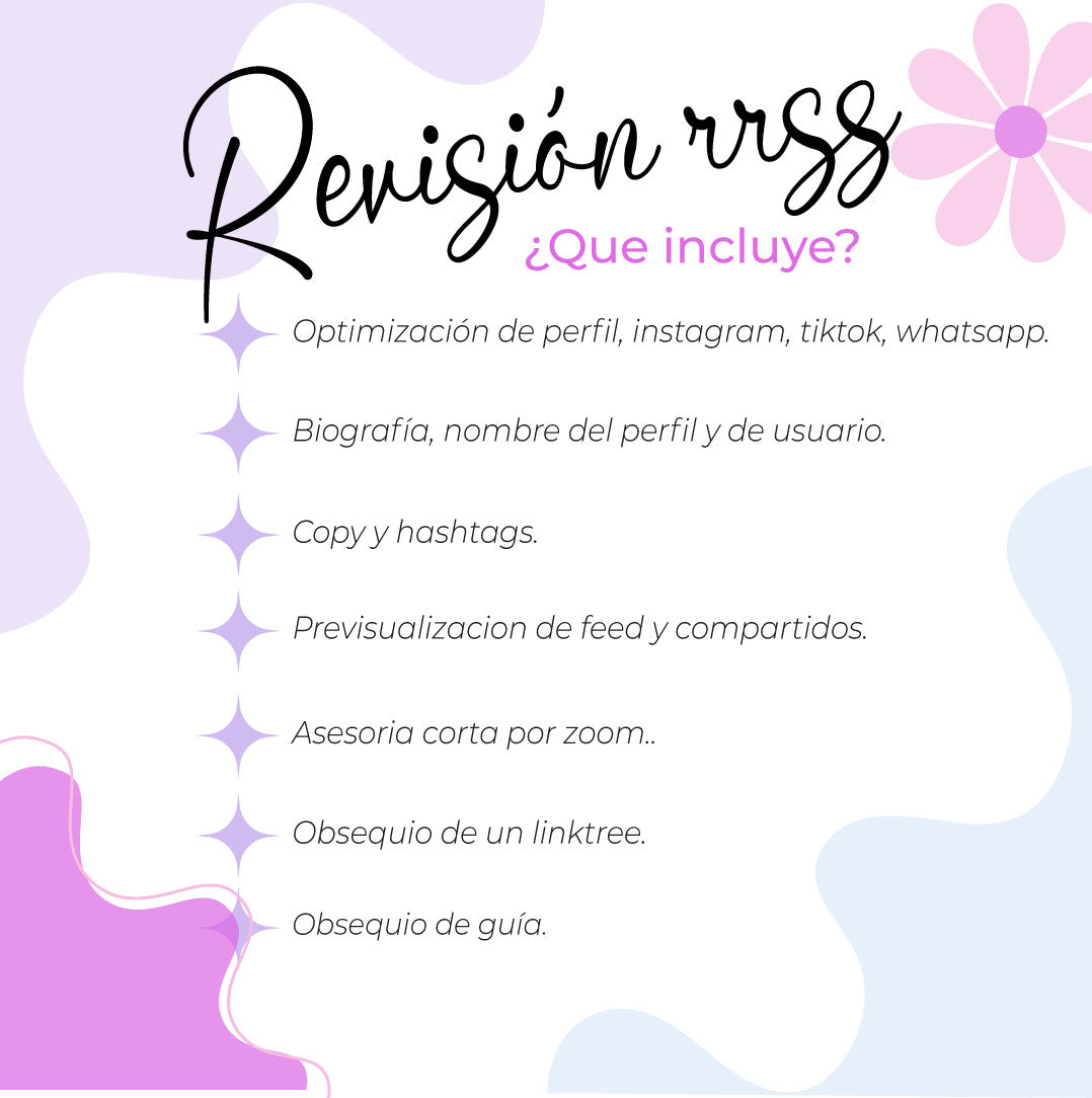 REVISION DE REDES SOCIALES